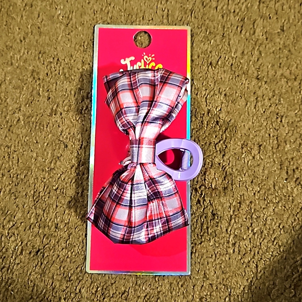 Justice hair bow clip